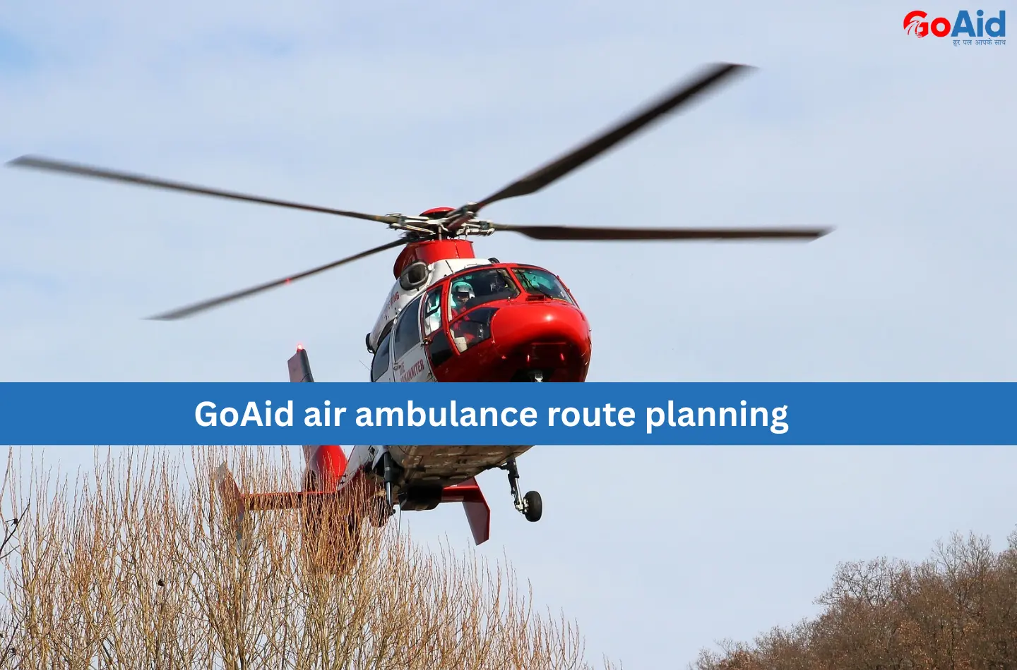 Air ambulance route planning